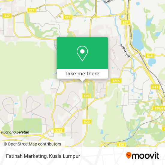 Fatihah Marketing map
