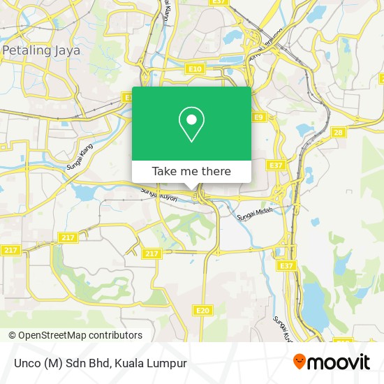 Unco (M) Sdn Bhd map