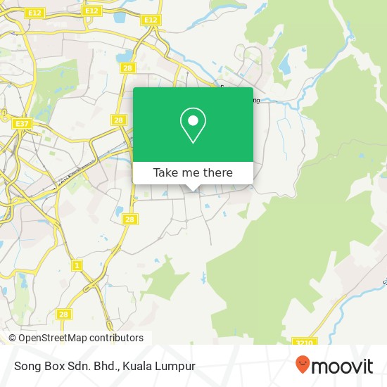 Song Box Sdn. Bhd. map