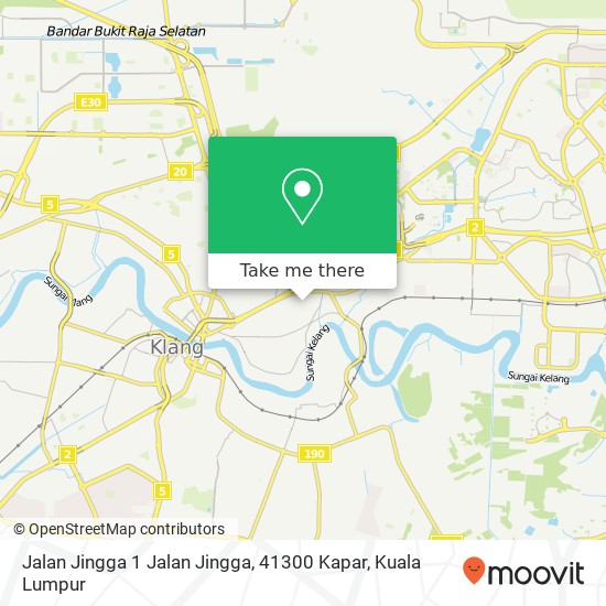 Jalan Jingga 1 Jalan Jingga, 41300 Kapar map