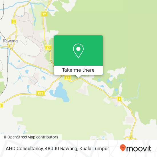 Peta AHD Consultancy, 48000 Rawang
