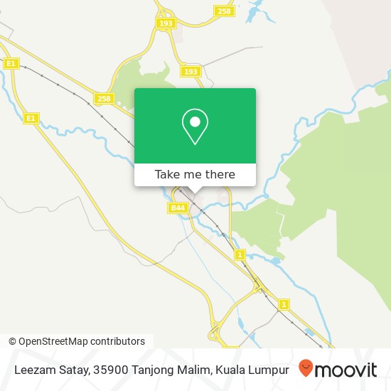 Leezam Satay, 35900 Tanjong Malim map