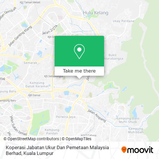 Peta Koperasi Jabatan Ukur Dan Pemetaan Malaysia Berhad