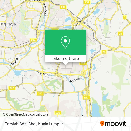 Enzylab Sdn. Bhd. map