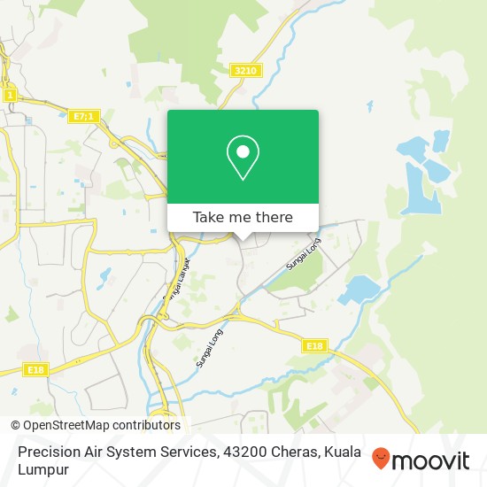 Precision Air System Services, 43200 Cheras map