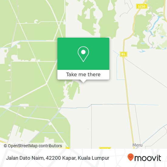 Jalan Dato Naim, 42200 Kapar map