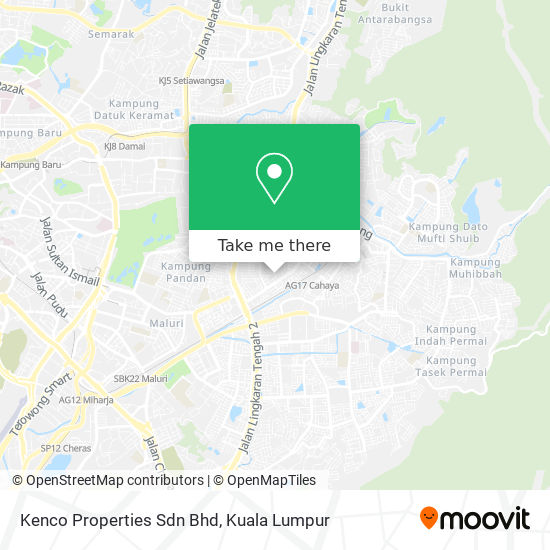 Kenco Properties Sdn Bhd map