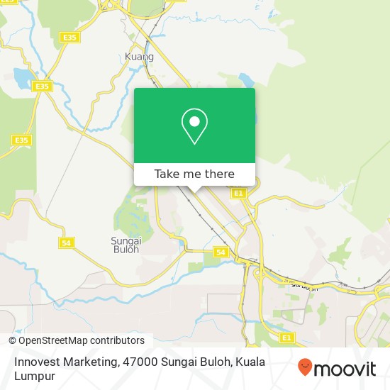 Innovest Marketing, 47000 Sungai Buloh map