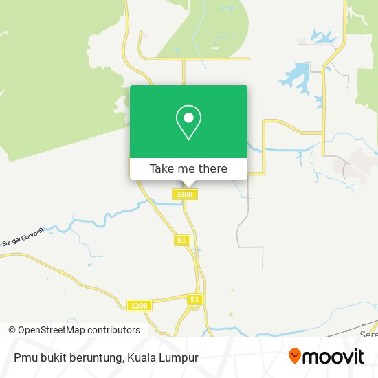 Pmu bukit beruntung map