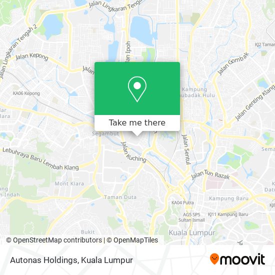 Autonas Holdings map