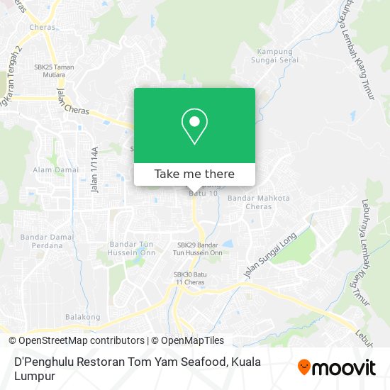 D'Penghulu Restoran Tom Yam Seafood map