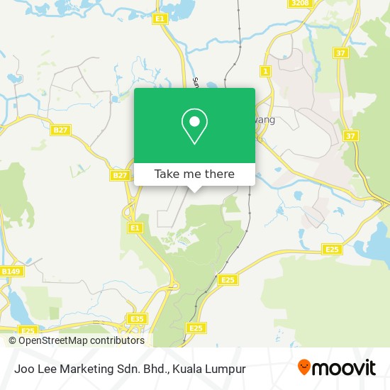 Joo Lee Marketing Sdn. Bhd. map