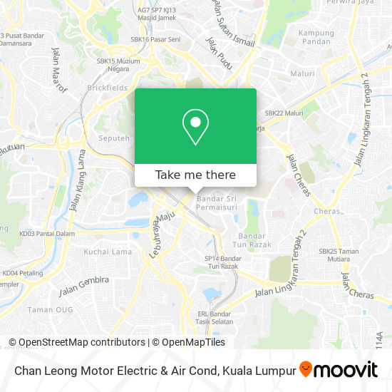 Peta Chan Leong Motor Electric & Air Cond