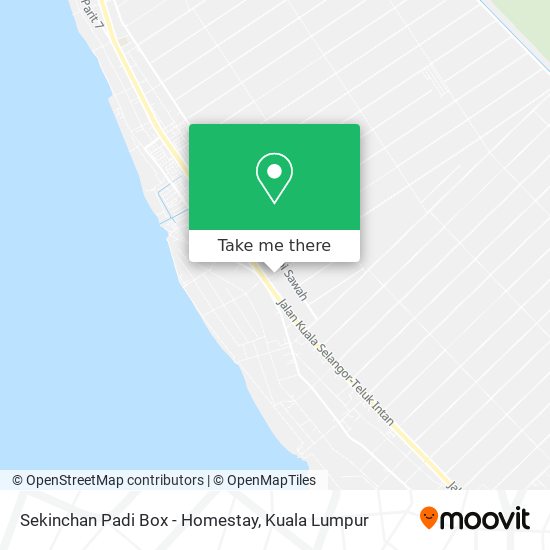 Sekinchan Padi Box - Homestay map