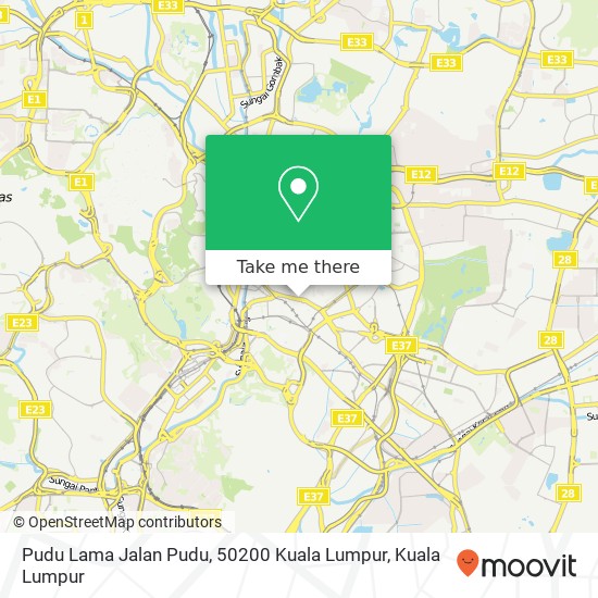 Pudu Lama Jalan Pudu, 50200 Kuala Lumpur map