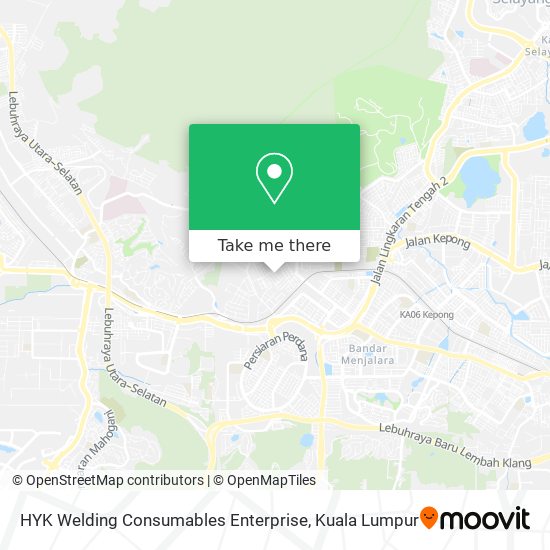 HYK Welding Consumables Enterprise map