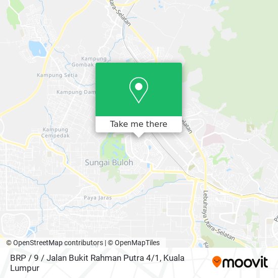Peta BRP / 9 / Jalan Bukit Rahman Putra 4 / 1
