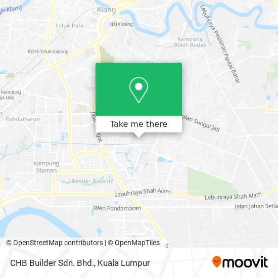 CHB Builder Sdn. Bhd. map