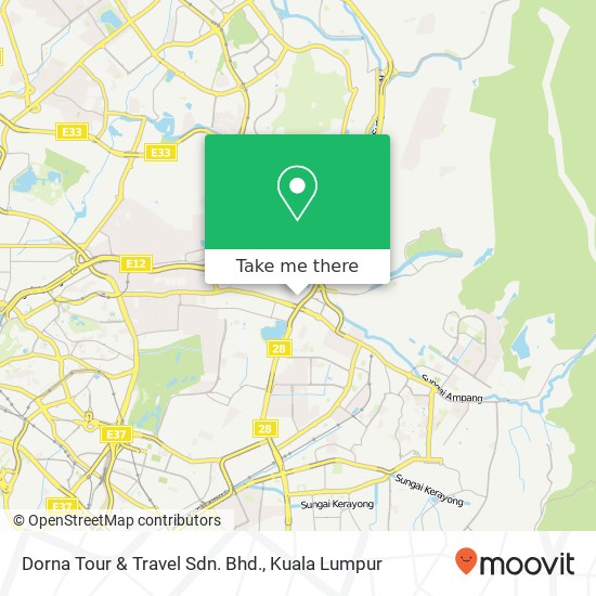 Peta Dorna Tour & Travel Sdn. Bhd.