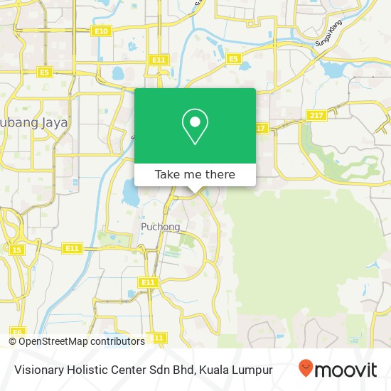 Visionary Holistic Center Sdn Bhd map