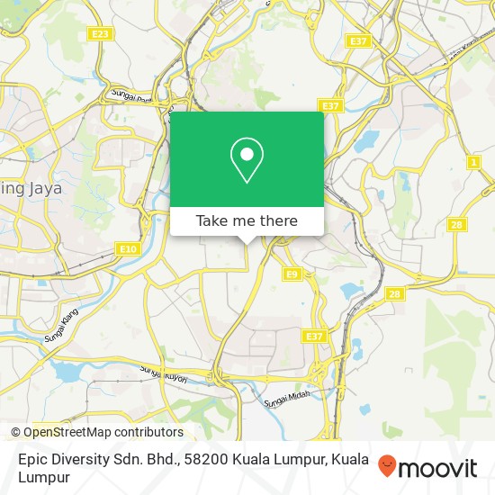 Epic Diversity Sdn. Bhd., 58200 Kuala Lumpur map