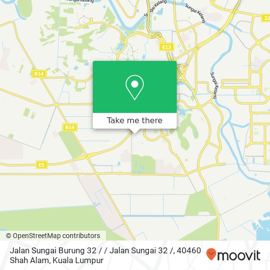 Jalan Sungai Burung 32 / / Jalan Sungai 32 /, 40460 Shah Alam map