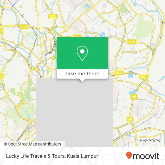 Lucky Life Travels & Tours map