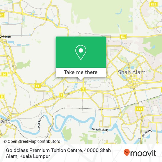 Peta Goldclass Premium Tuition Centre, 40000 Shah Alam