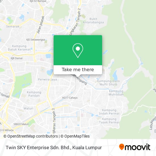 Twin SKY Enterprise Sdn. Bhd. map