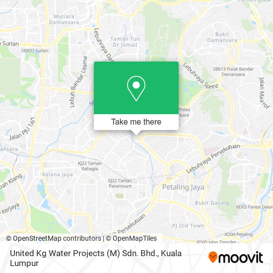 United Kg Water Projects (M) Sdn. Bhd. map