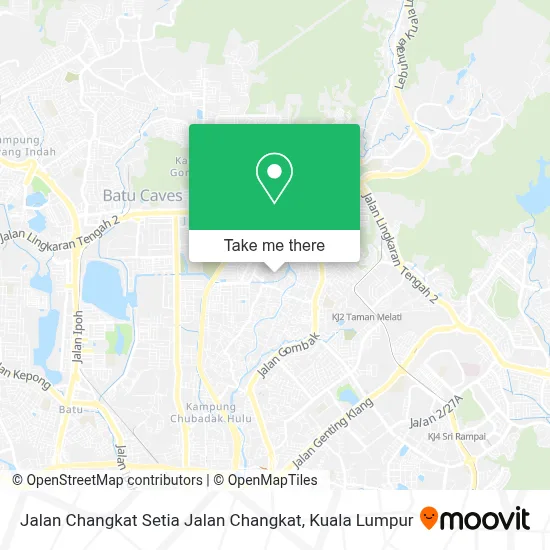 Jalan Changkat Setia Jalan Changkat map