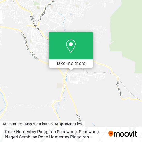 Rose Homestay Pinggiran Senawang, Senawang, Negeri Sembilan Rose Homestay Pinggiran Senawang map