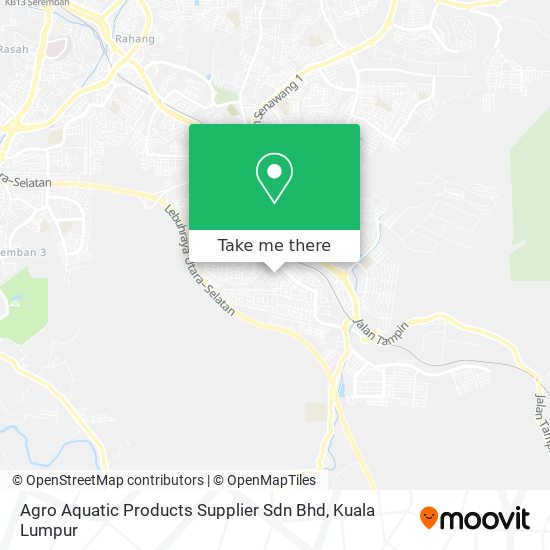 Agro Aquatic Products Supplier Sdn Bhd map