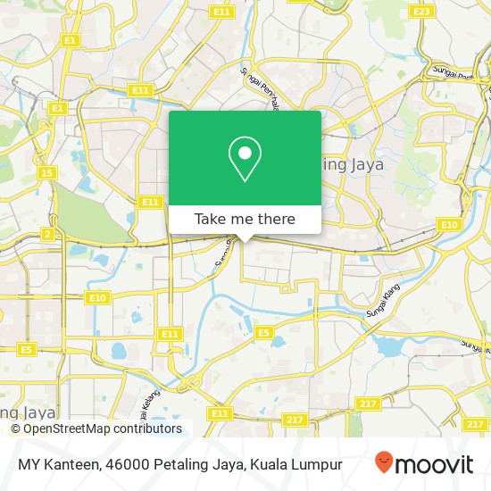 MY Kanteen, 46000 Petaling Jaya map