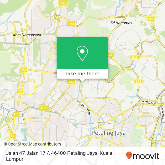 Jalan 47 Jalan 17 /, 46400 Petaling Jaya map