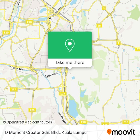 D Moment Creator Sdn. Bhd. map