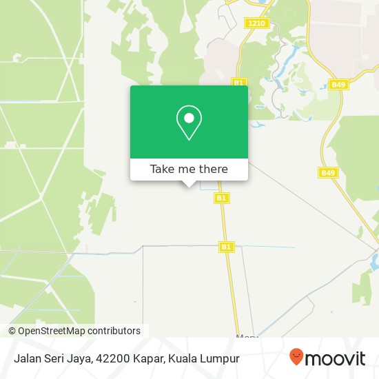 Jalan Seri Jaya, 42200 Kapar map