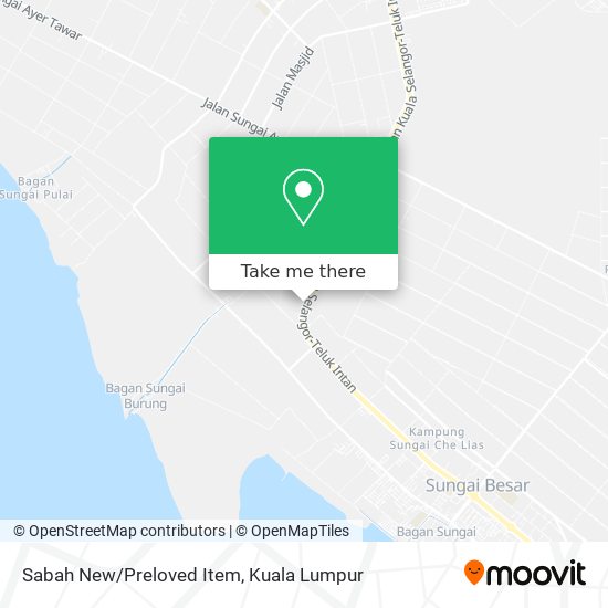 Sabah New/Preloved Item map