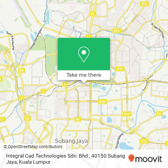 Integral Cad Technologies Sdn. Bhd., 40150 Subang Jaya map