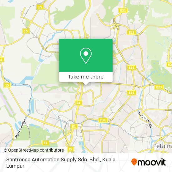 Santronec Automation Supply Sdn. Bhd. map