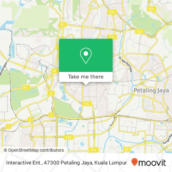 Interactive Ent., 47300 Petaling Jaya map