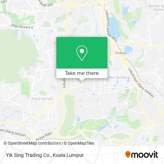 Peta Yik Sing Trading Co.