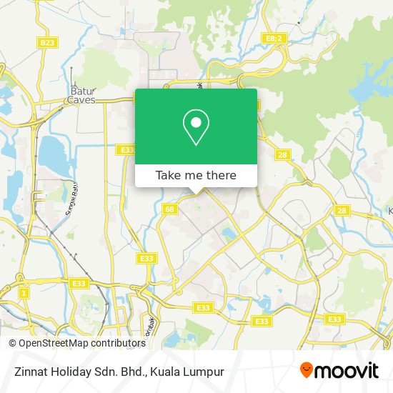 Zinnat Holiday Sdn. Bhd. map