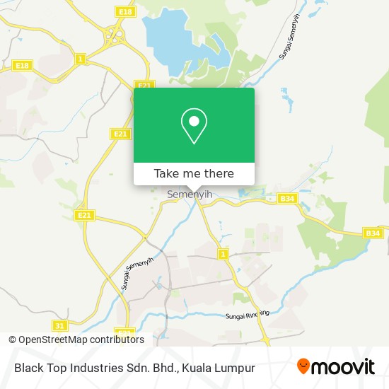 Black Top Industries Sdn. Bhd. map