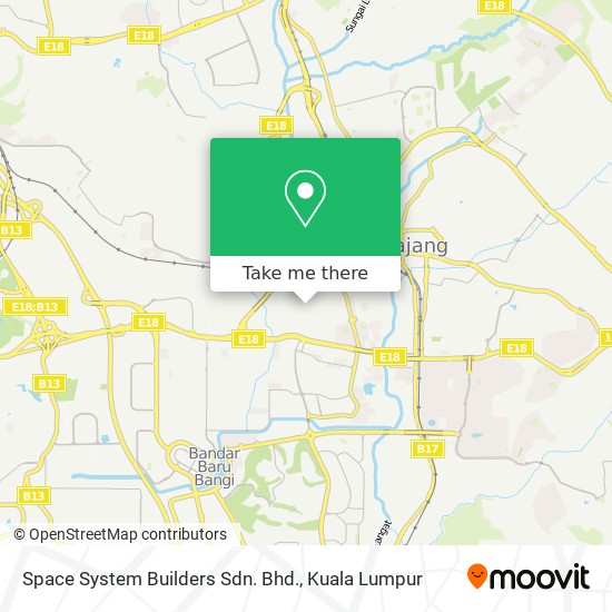 Space System Builders Sdn. Bhd. map
