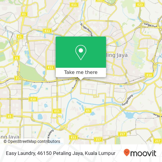 Easy Laundry, 46150 Petaling Jaya map