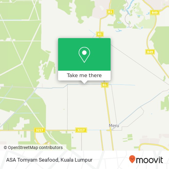 Peta ASA Tomyam Seafood, Jalan Iskandar 42200 Kapar