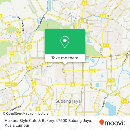 Haikara Style Cafe & Bakery, 47500 Subang Jaya map