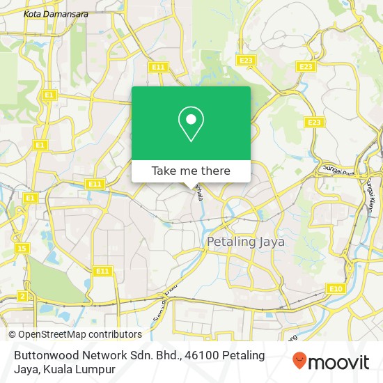 Buttonwood Network Sdn. Bhd., 46100 Petaling Jaya map