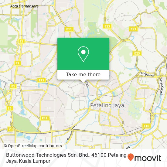 Buttonwood Technologies Sdn. Bhd., 46100 Petaling Jaya map